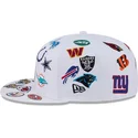 casquette-plate-blanche-ajustee-59fifty-all-over-nfl-new-era