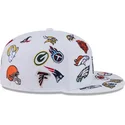 cappello-piatto-bianco-regolabile-59fifty-all-over-di-nfl-di-new-era