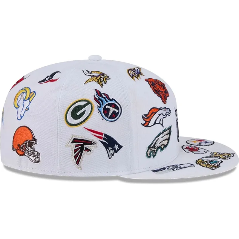 gorra-plana-blanca-ajustada-59fifty-all-over-de-nfl-de-new-era
