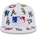 casquette-plate-blanche-ajustee-59fifty-all-over-mlb-new-era