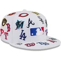 hvid-flad-fitted-59fifty-all-over-kasket-fra-mlb-fra-new-era