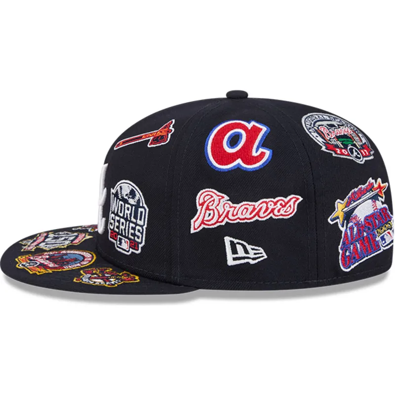 cappello-piatto-nero-aderente-59fifty-all-over-degli-atlanta-braves-mlb-di-new-era
