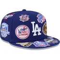 cappello-piatto-blu-regolabile-59fifty-all-over-logos-dei-los-angeles-dodgers-mlb-di-new-era