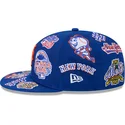 flache-blaue-angepasste-59fifty-all-over-kappe-der-new-york-mets-mlb-von-new-era