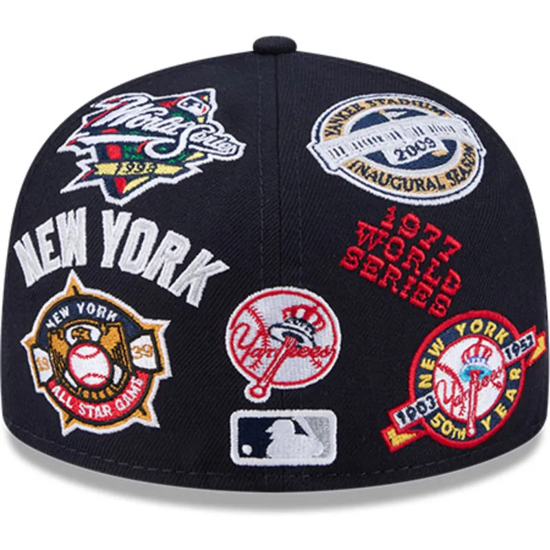 marineblaue-angepasste-59fifty-flat-cap-mit-all-over-logos-der-new-york-yankees-mlb-von-new-era
