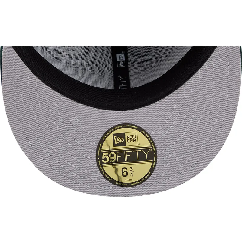 petten-plat-groen-fitted-59fifty-all-over-van-oakland-athletics-mlb-van-new-era