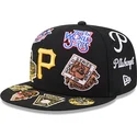 petten-plat-zwart-fitted-59fifty-all-over-van-pittsburgh-pirates-mlb-van-new-era