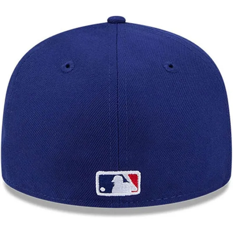 casquette-plate-bleue-ajustee-59fifty-hidden-hit-los-angeles-dodgers-mlb-new-era