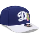gorra-curva-azul-y-blanca-snapback-9seventy-stretch-snap-flower-de-los-angeles-dodgers-mlb-de-new-era