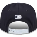 cappellino-curvo-blu-marino-snapback-9seventy-stretch-snap-flower-di-new-york-yankees-mlb-di-new-era