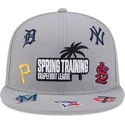 petten-plat-grijs-snapback-9fifty-scattered-grapefruit-league-van-mlb-van-new-era