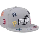 petten-plat-grijs-snapback-9fifty-scattered-grapefruit-league-van-mlb-van-new-era