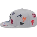 petten-plat-grijs-snapback-9fifty-scattered-grapefruit-league-van-mlb-van-new-era