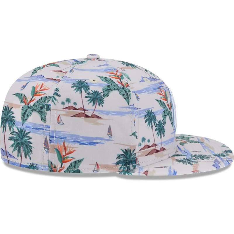 cappello-piatto-multicolore-snapback-9fifty-print-dei-new-york-yankees-mlb-di-new-era