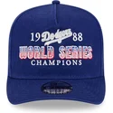 petten-gebogen-blauw-snapback-9fifty-a-frame-historic-van-los-angeles-dodgers-mlb-van-new-era