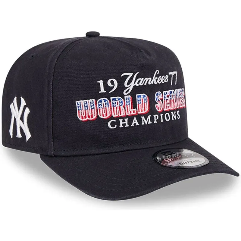 petten-plat-marineblauw-snapback-9fifty-a-frame-historic-van-new-york-yankees-mlb-van-new-era