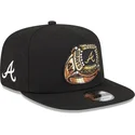 cappello-piatto-nero-snapback-9fifty-a-frame-ring-degli-atlanta-braves-mlb-di-new-era