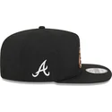 sort-flad-snapback-9fifty-a-frame-ring-kasket-fra-atlanta-braves-mlb-fra-new-era