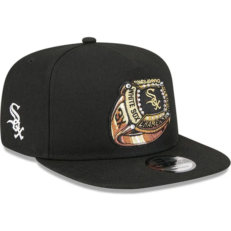 gorra-plana-negra-snapback-9fifty-a-frame-ring-de-chicago-white-sox-mlb-de-new-era