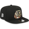 casquette-plate-noire-snapback-9fifty-a-frame-ring-detroit-tigers-mlb-new-era