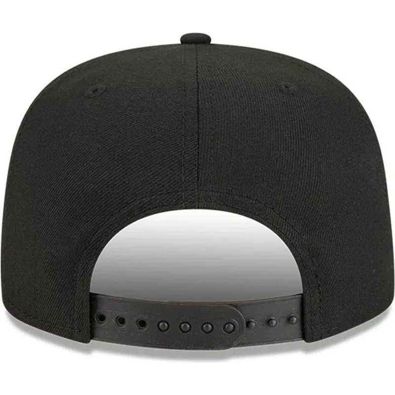 petten-plat-zwart-snapback-9fifty-a-frame-ring-van-los-angeles-dodgers-mlb-van-new-era
