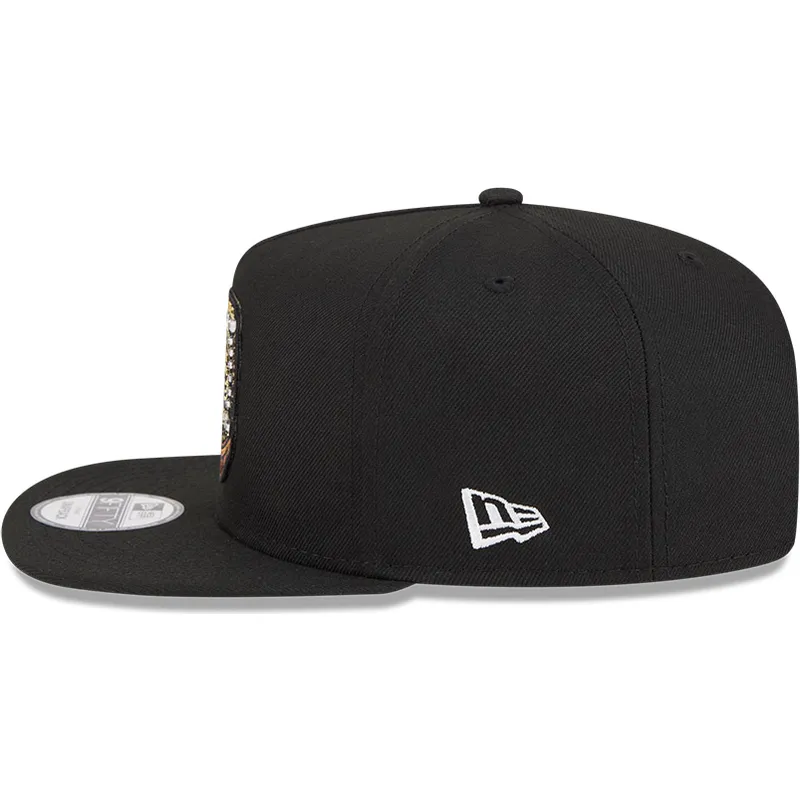 cappello-piatto-nero-snapback-9fifty-a-frame-ring-dei-new-york-yankees-mlb-di-new-era