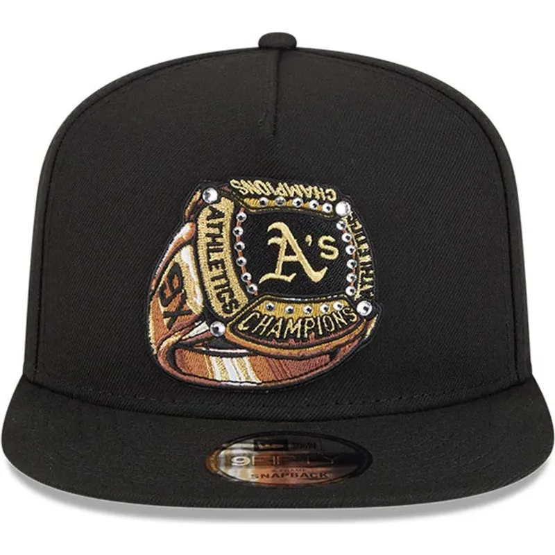 petten-plat-zwart-snapback-9fifty-a-frame-ring-van-oakland-athletics-mlb-van-new-era petten-plat-zwart-snapback-9fifty-a-frame-ring-van-oakland-athletics-mlb-van-new-era
