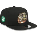 petten-plat-zwart-snapback-9fifty-a-frame-ring-van-boston-celtics-nba-van-new-era