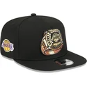 petten-plat-zwart-snapback-9fifty-a-frame-ring-van-los-angeles-lakers-nba-van-new-era