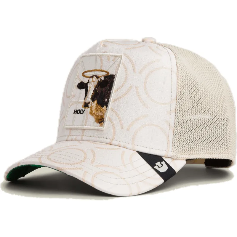 petten-gebogen-wit-snapback-vaca-holy-cow-religulous-the-farm-the-farm-van-goorin-bros