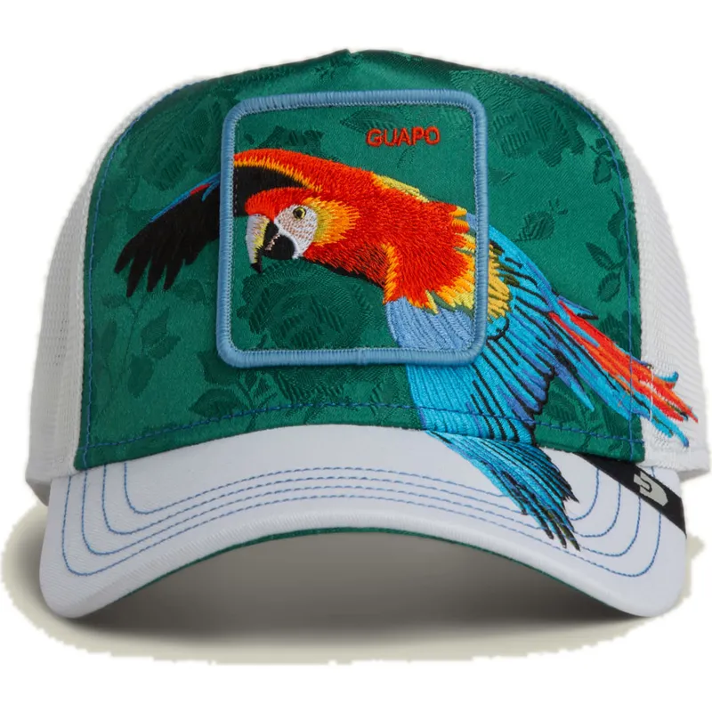 gorra-trucker-verde-loro-guapo-honduras-macaw-the-farm-de-goorin-bros
