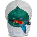 trucker-kappe-gruner-papagei-guapo-honduras-macaw-the-farm-von-goorin-bros