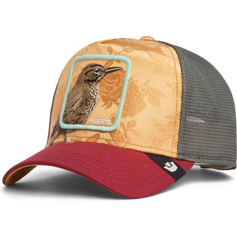 Petten gebogen multicolor snapback The Farm van Goorin Bros.