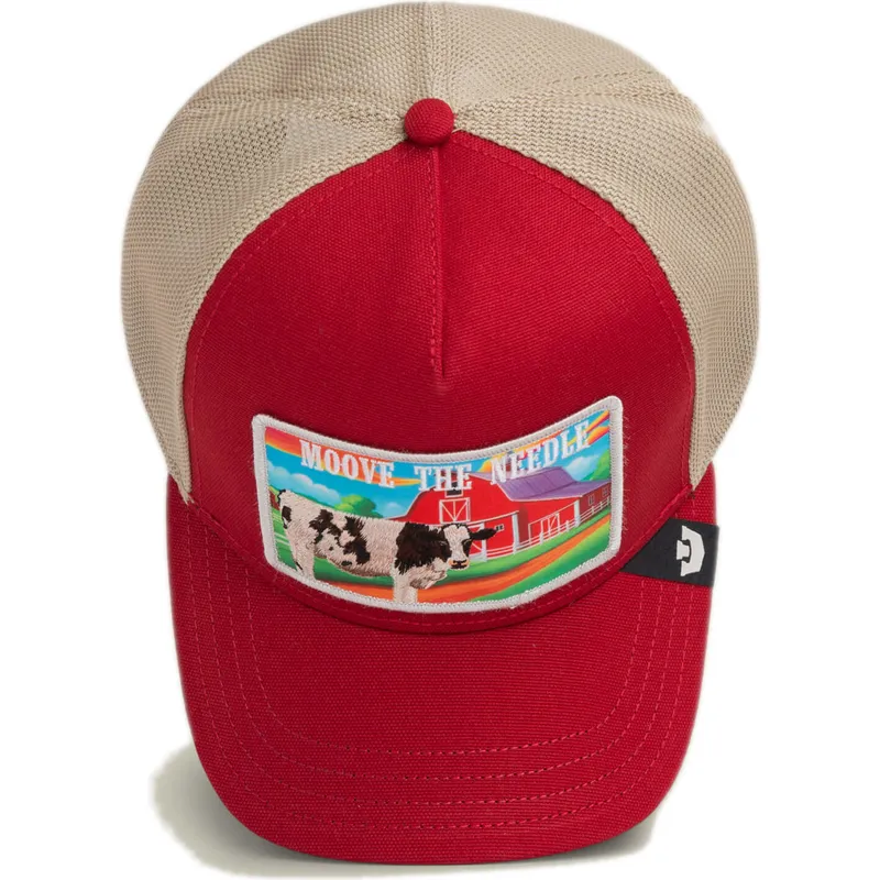 petten-gebogen-rood-snapback-the-farm-van-goorin-bros petten-gebogen-rood-snapback-the-farm-van-goorin-bros