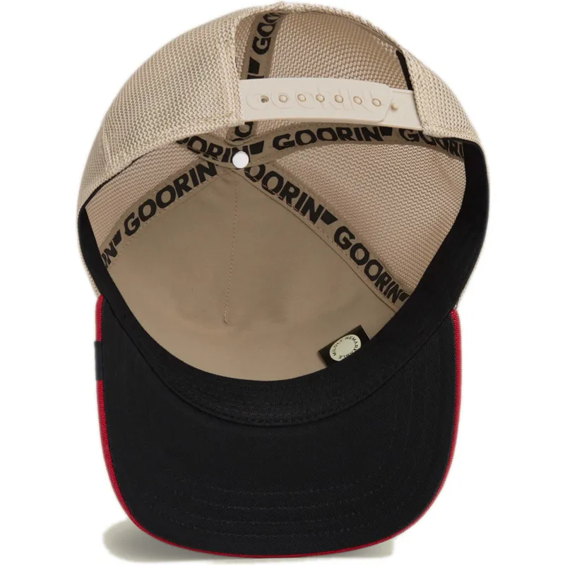 petten-gebogen-rood-snapback-the-farm-van-goorin-bros petten-gebogen-rood-snapback-the-farm-van-goorin-bros