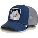 petten-gebogen-blauw-snapback-the-farm-van-goorin-bros
