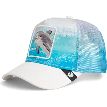 Gorra trucker multicolor delfín Player Dolphin In The Element The Farm de Goorin Bros.