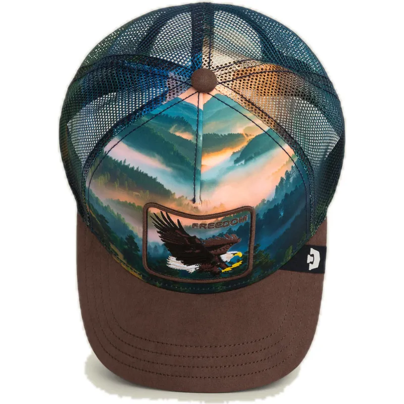 petten-gebogen-meerkleurig-snapback-freedom-eagle-in-the-element-the-farm-van-goorin-bros