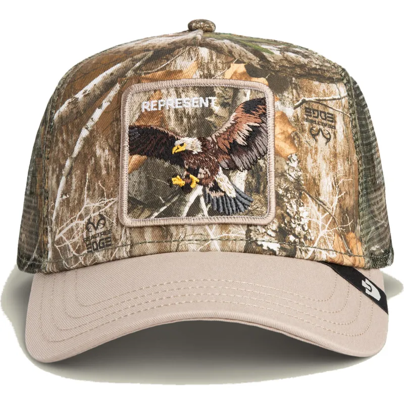 petten-gebogen-camouflage-snapback-realtree-edge-represent-eagle-the-farm-van-goorin-bros petten-gebogen-camouflage-snapback-realtree-edge-represent-eagle-the-farm-van-goorin-bros