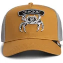 czapka-trucker-brazowa-krab-classic-rocker-crackin-the-farm-goorin-bros