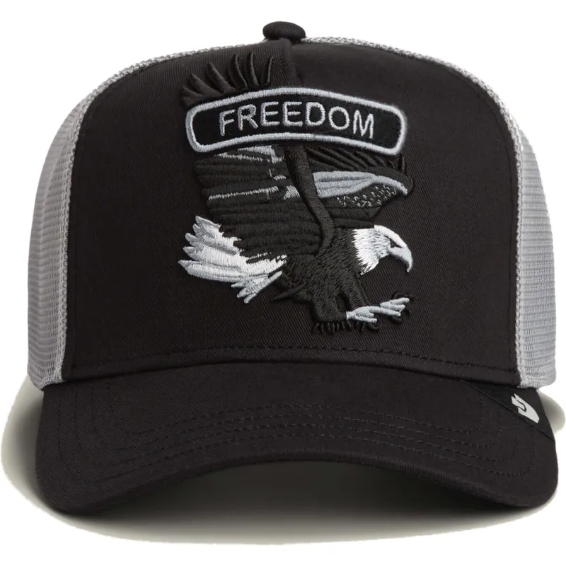 petten-gebogen-zwart-snapback-the-farm-van-goorin-bros