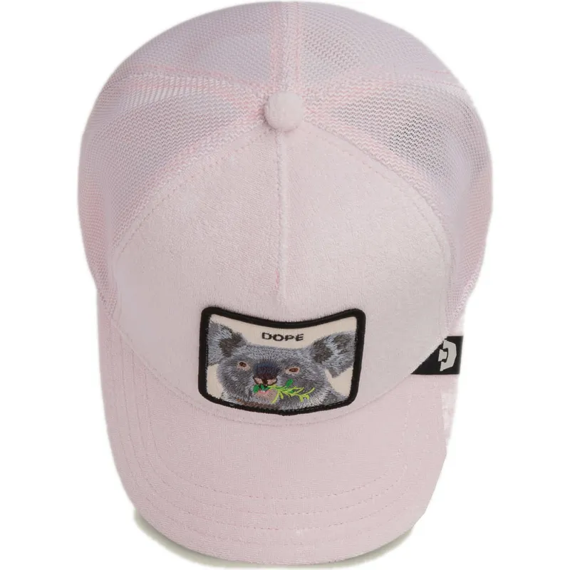 gorra-trucker-rosa-koala-dope-terry-cloth-the-farm-de-goorin-bros