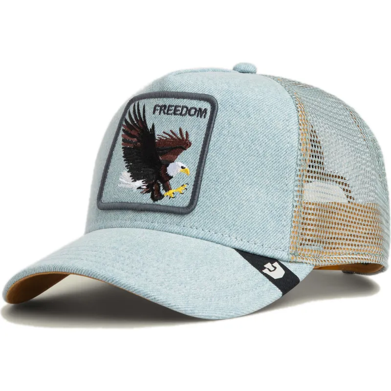 petten-gebogen-blauw-snapback-the-farm-van-goorin-bros