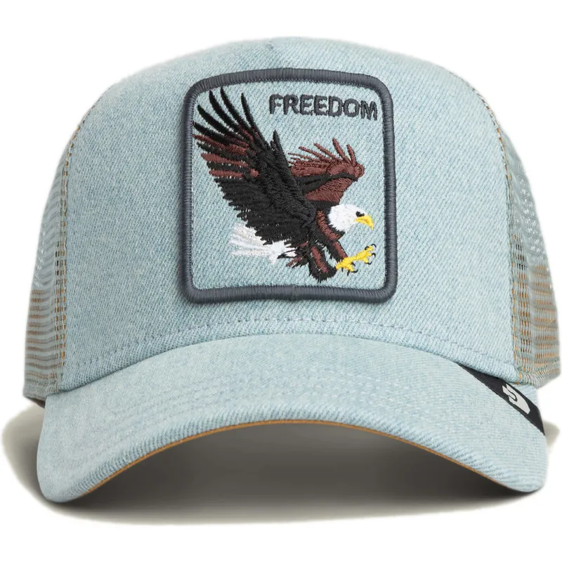 trucker-kasket-bla-orn-denim-eagle-the-farm-fra-goorin-bros