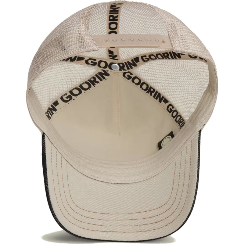 petten-gebogen-zwart-snapback-cancelled-denim-skull-the-farm-van-goorin-bros