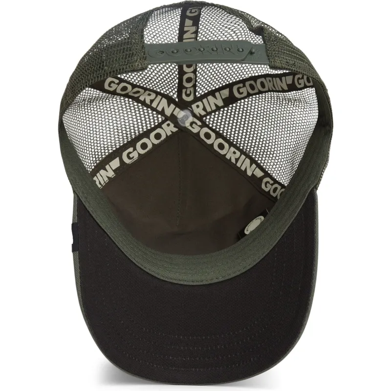 cappellino-trucker-verde-teschio-the-cancelled-skull-the-farm-di-goorin-bros