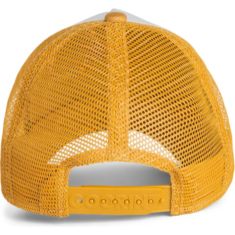 petten-gebogen-bruin-snapback-voor-kinderen-gato-curious-cat-mini-the-farm-the-farm-van-goorin-bros