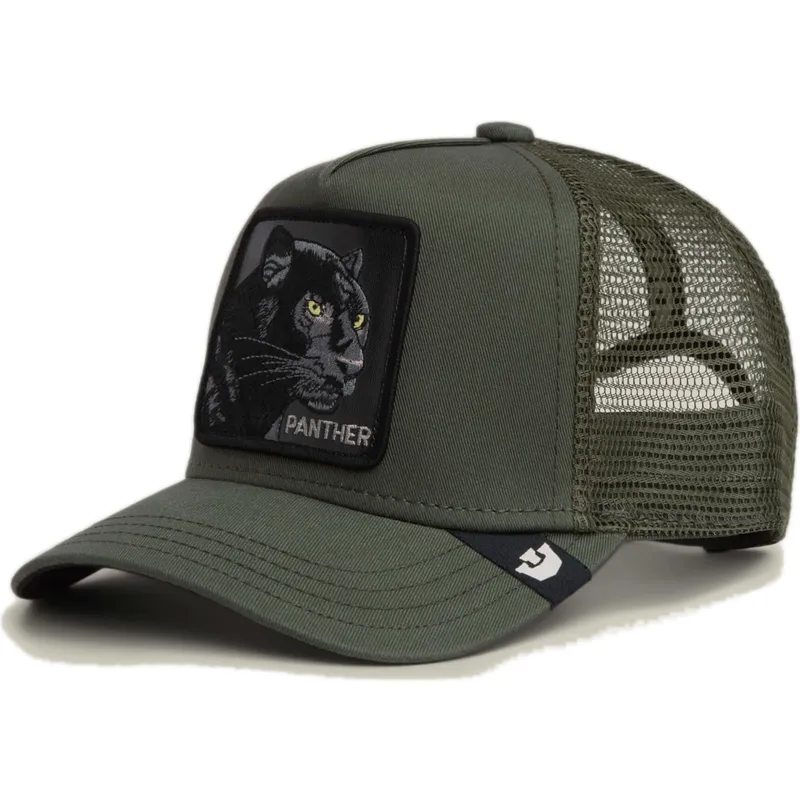 petten-gebogen-groen-snapback-panther-the-farm-van-goorin-bros