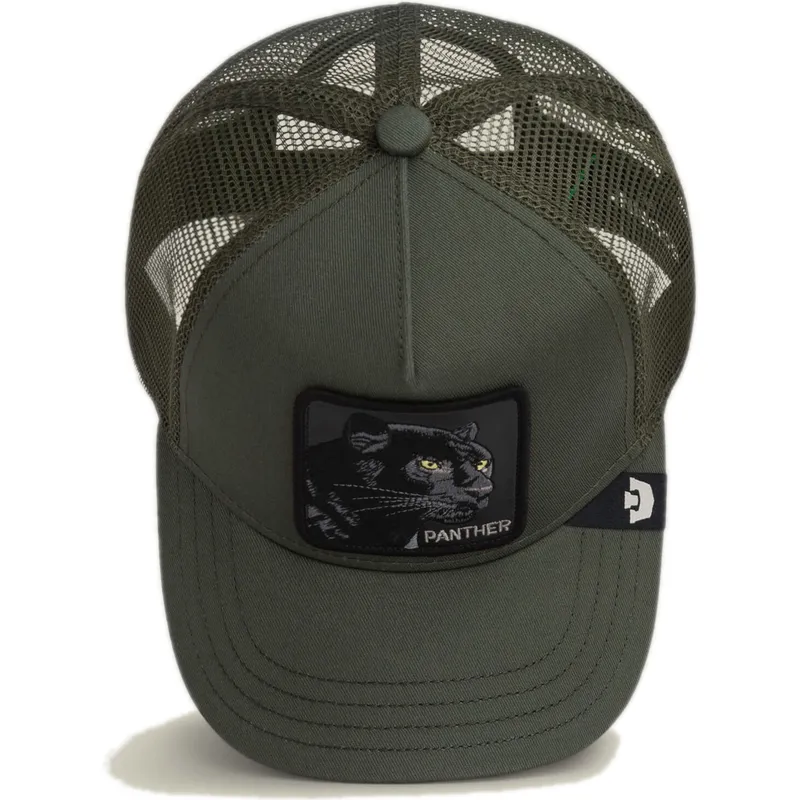 petten-gebogen-groen-snapback-panther-the-farm-van-goorin-bros