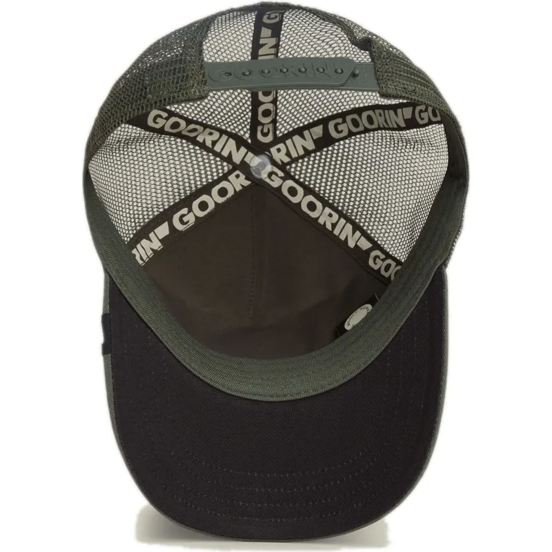 petten-gebogen-groen-snapback-panther-the-farm-van-goorin-bros